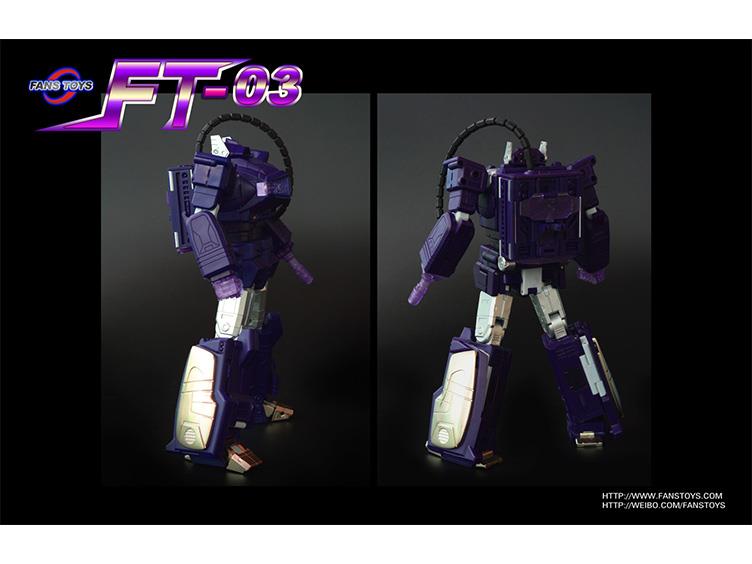 Fans Toys FT-03 Quake Wave Reissue - Premium Transformers Masterpiece Figure - Collectible Action Figure for Fans & Display
