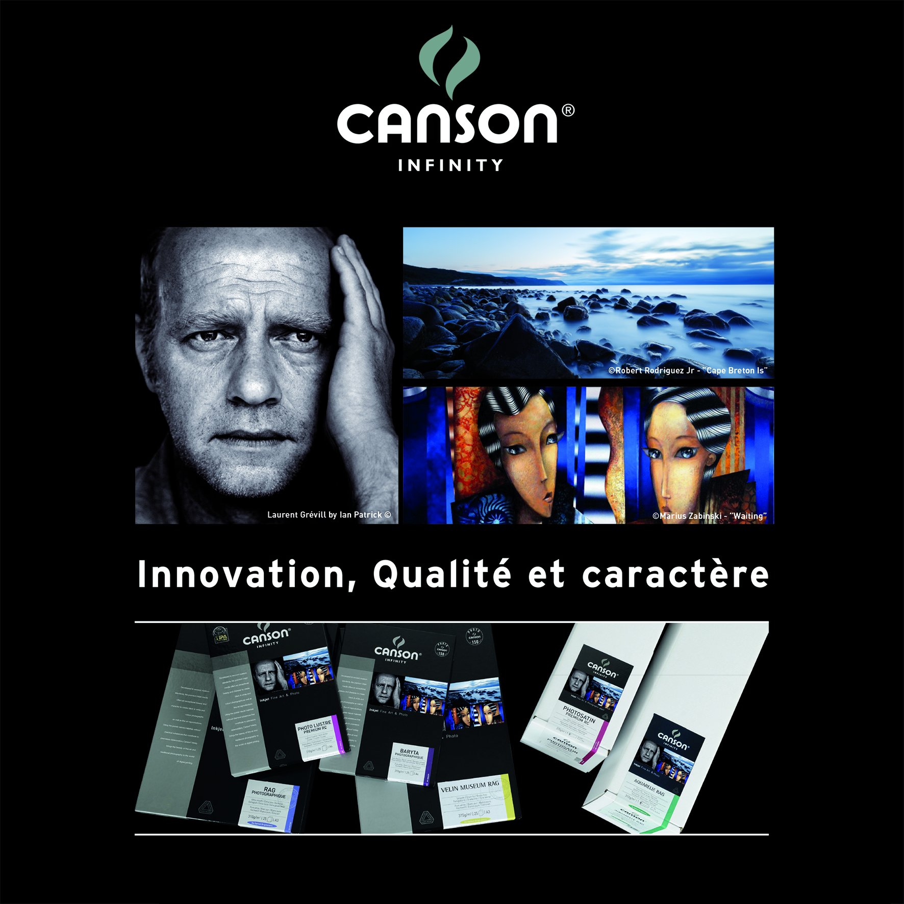 Canson Premium RC Photo Luster Paper - 25 Sheets A4 Size for Professional Photo Printing | Ideal for Inkjet Printers, Photo Albums & Home Decor