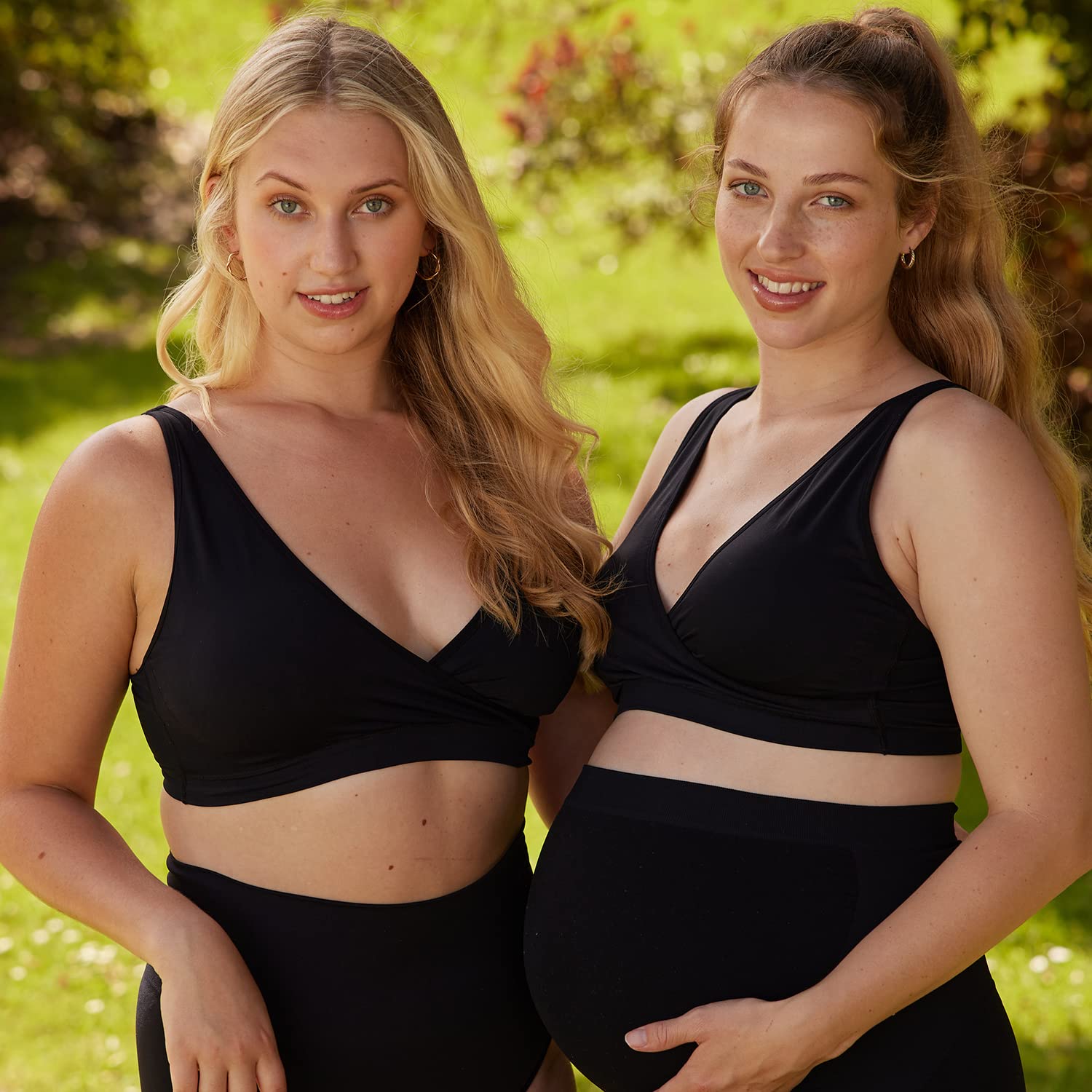 Suekaphin 5-Pack Nursing Bra for Women - Maternity & Breastfeeding Sleep Bra - Seamless Wirefree Bralette for Pregnancy & Postpartum Comfort - Perfect for Nighttime Nursing and Relaxation