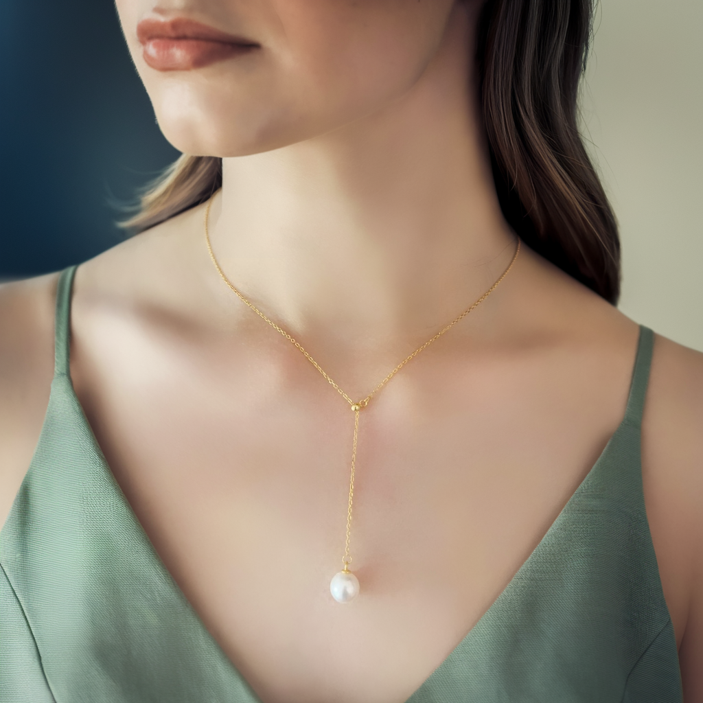 Elegant AAAA Pearl Pendant Necklace for Women - Perfect Gift for Birthday, Anniversary & Valentine's Day - Timeless Jewelry for Formal Events & Everyday Wear