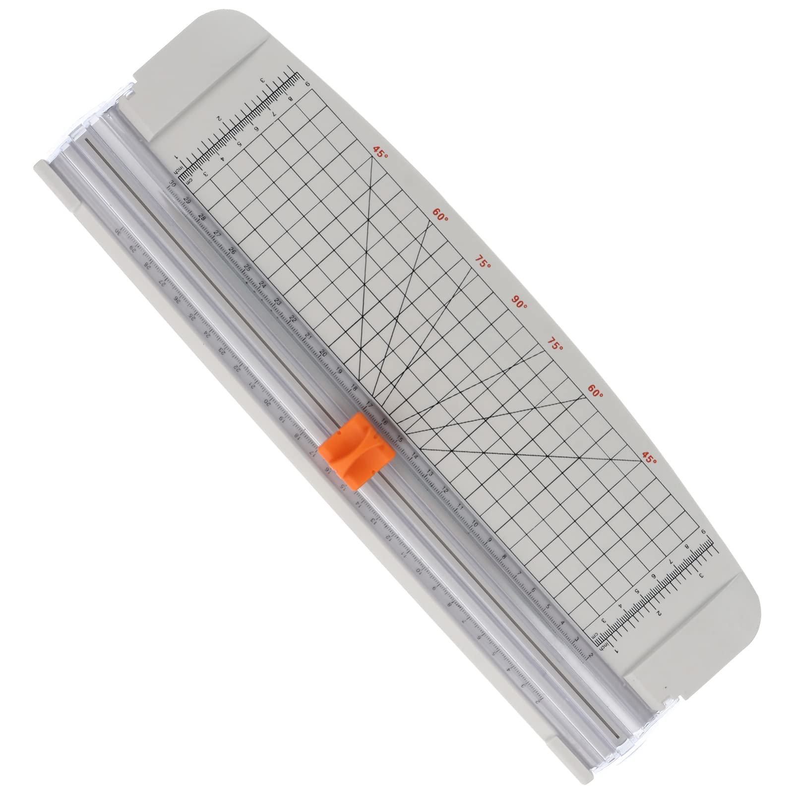 Milisten A4 Paper Cutter - Portable Guillotine Trimmer with Automatic Safety Lock & Side Ruler for Scrapbooking, Crafting, Coupons, Labels & Gift Cards | Perfect for Office, School & DIY Projects