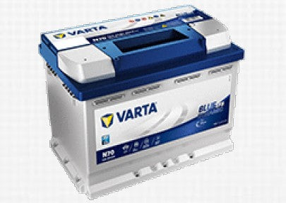 Varta DIN66 EFB Automotive Battery 760CCA - High-Performance Car Battery for Reliable Starting Power in Cold Weather & Heavy-Duty Vehicles