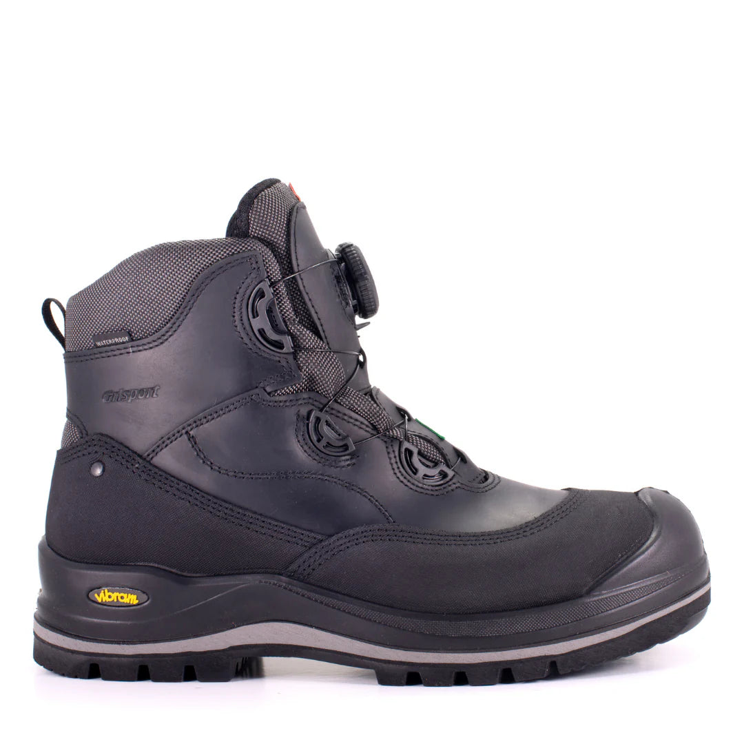 Grisport BOA Wolf 6 CSA Approved Safety Boots for Men - Steel Toe Work Boots with BOA Closure System - Ideal for Construction, Industrial & Outdoor Work (Model 702381)