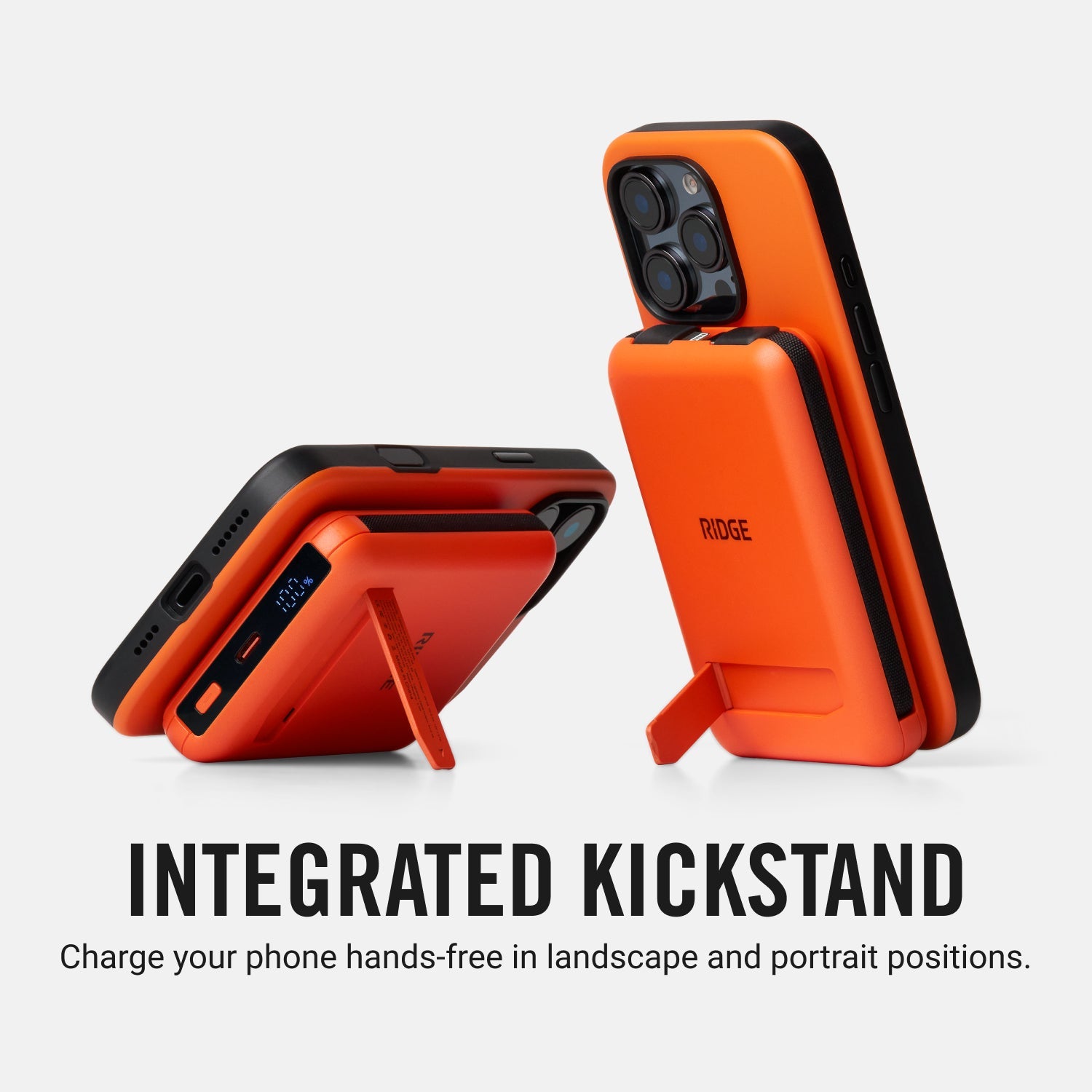 Premium iPhone 16 Plus Charging Kit with Fast Charging Cable & Adapter | Basecamp Orange | Perfect for Travel, Office & Home Use