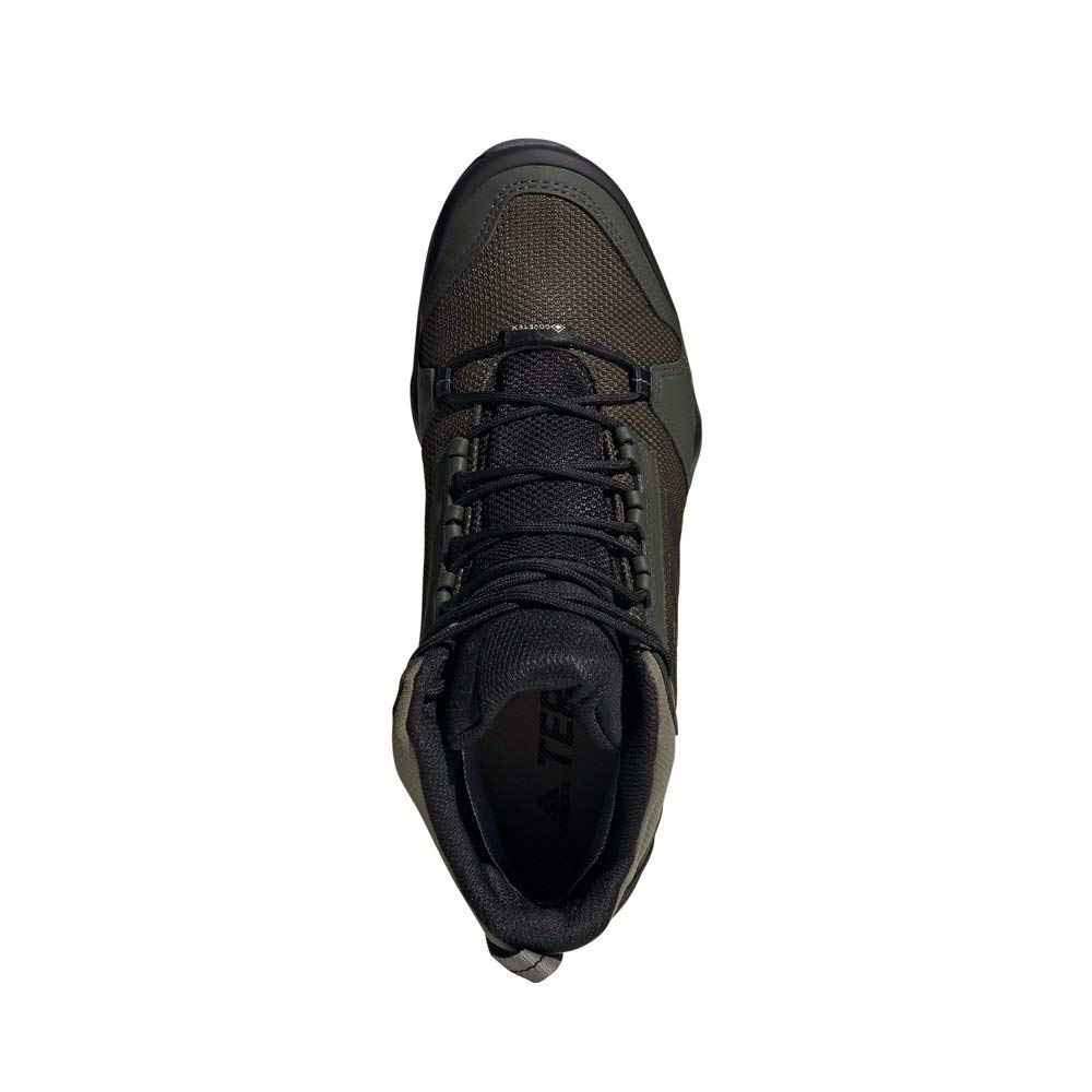 adidas Men's Terrex Ax3 Mid GTX Waterproof Hiking Boots - Lightweight & Durable for Outdoor Adventures, Trail Running, and Mountain Climbing
