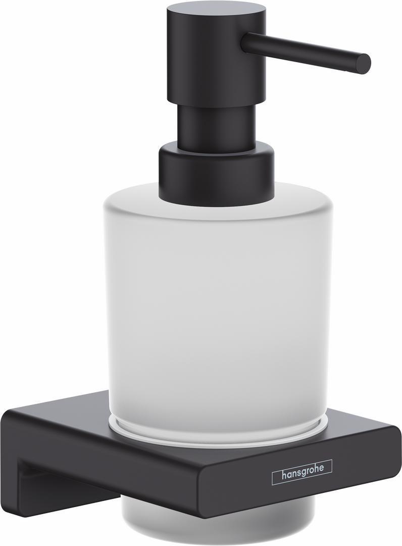 Hansgrohe AddStoris Matte Black Soap Dispenser 41745670 - Modern Touchless Design for Kitchen & Bathroom Sink