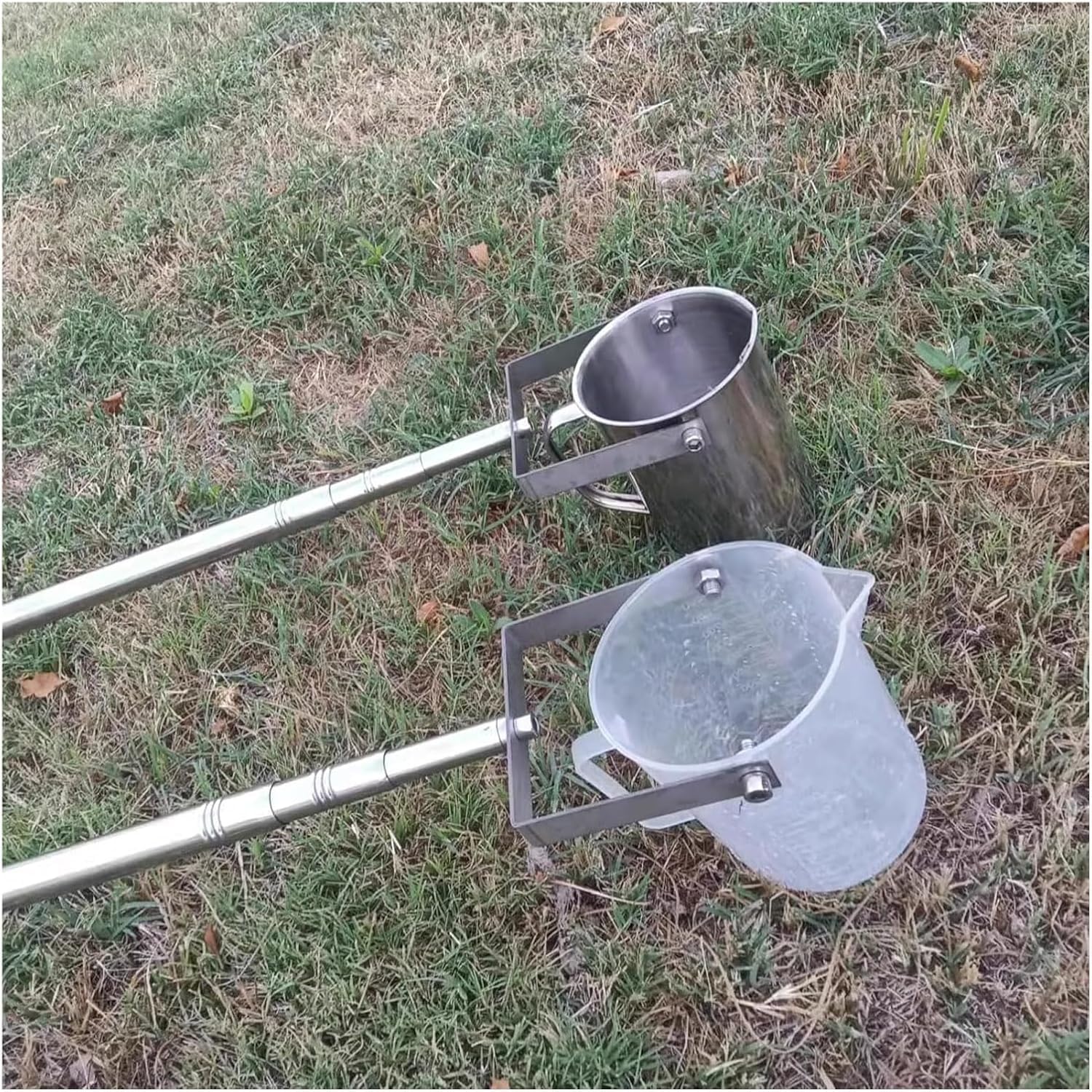**Professional Telescopic Water Sampling Pole - 1000ml Environmental Water Quality Sampler with Retractable Rod & Swing Bucket for Lakes, Rivers & Pools - Ideal for Environmental Testing, Research & Field Work**