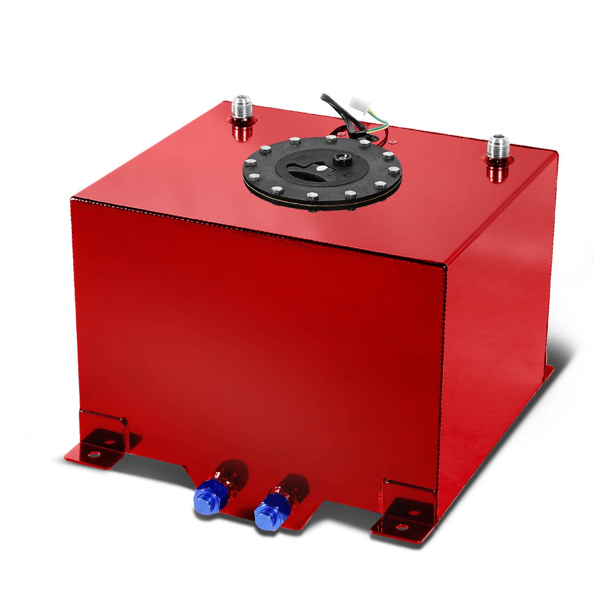 DNA MOTORING 8 Gallon Aluminum Top-Feed Fuel Cell Gas Tank - 15