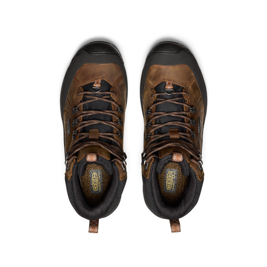 Men's Revel IV Polar Waterproof Winter Boots - Dark Earth/Caramel Cafe | Insulated Snow Boots for Hiking, Hunting & Cold Weather Outdoor Activities