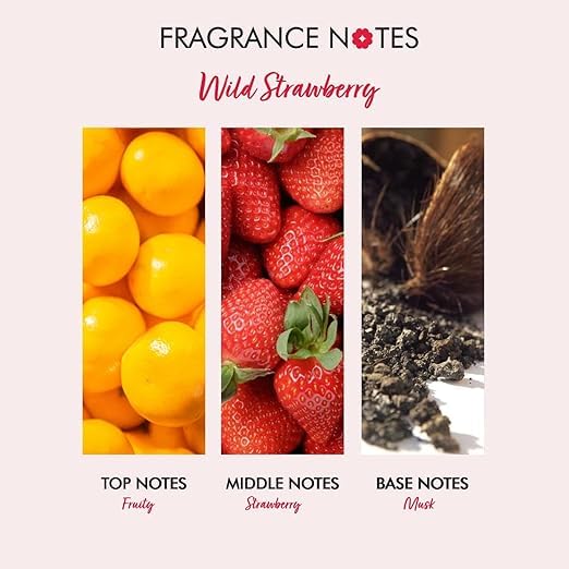 Wild Strawberry Bath & Shower Gel - Luxury Moisturizing Body Wash for Women & Men, 8.5 fl oz - Perfect for Relaxing Baths & Spa Days at Home