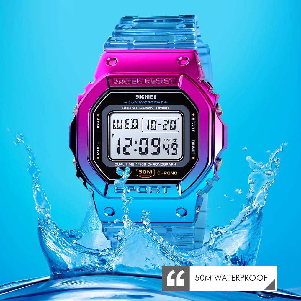 Gosasa Women's Digital Watch - Waterproof Sports & Casual for Students
