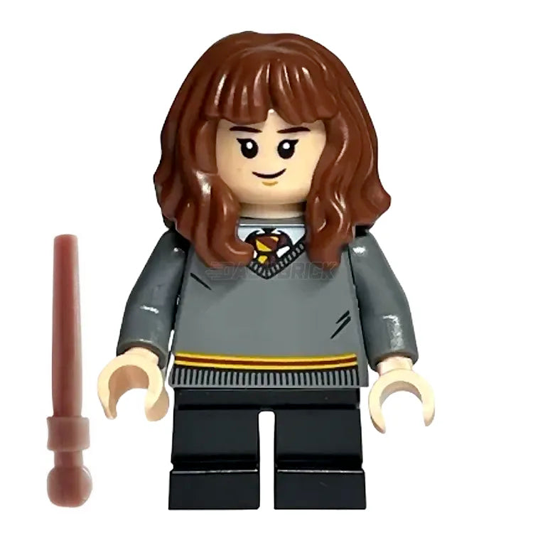 LEGO Harry Potter Hermione Granger Minifigure with Gryffindor Sweater (2018) - Collectible Building Toy for Kids & Adults, Perfect for Harry Potter Fans and LEGO Collectors | Great for Birthday Gifts, Display, and Play