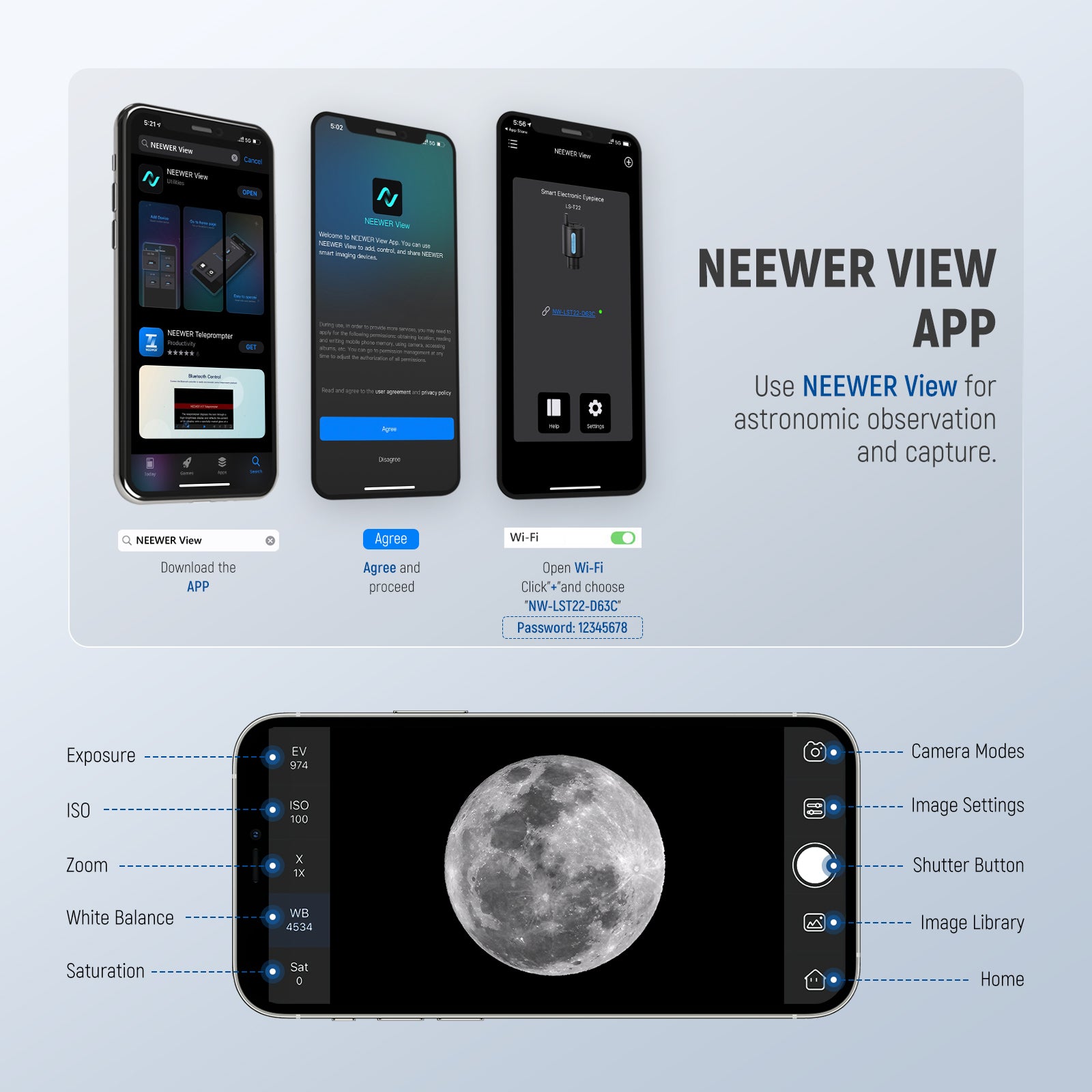 NEEWER LS T22 1.25