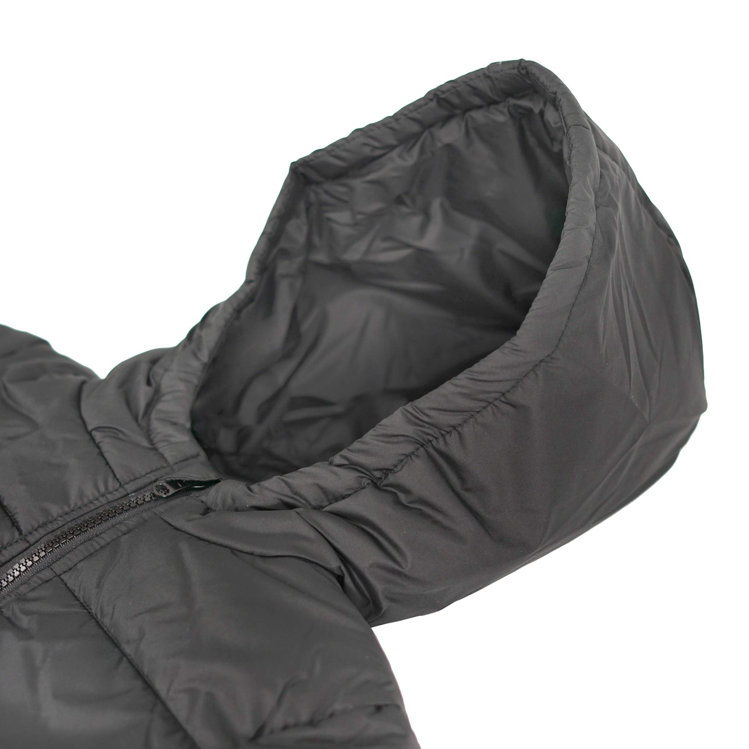 Weighted Jacket for Kids - Adjustable Weighted Compression Puffer Jacket with Hood & Removable Weights | Sensory Therapy for Autism & ADHD | Outdoor Play & Indoor Comfort (Medium)