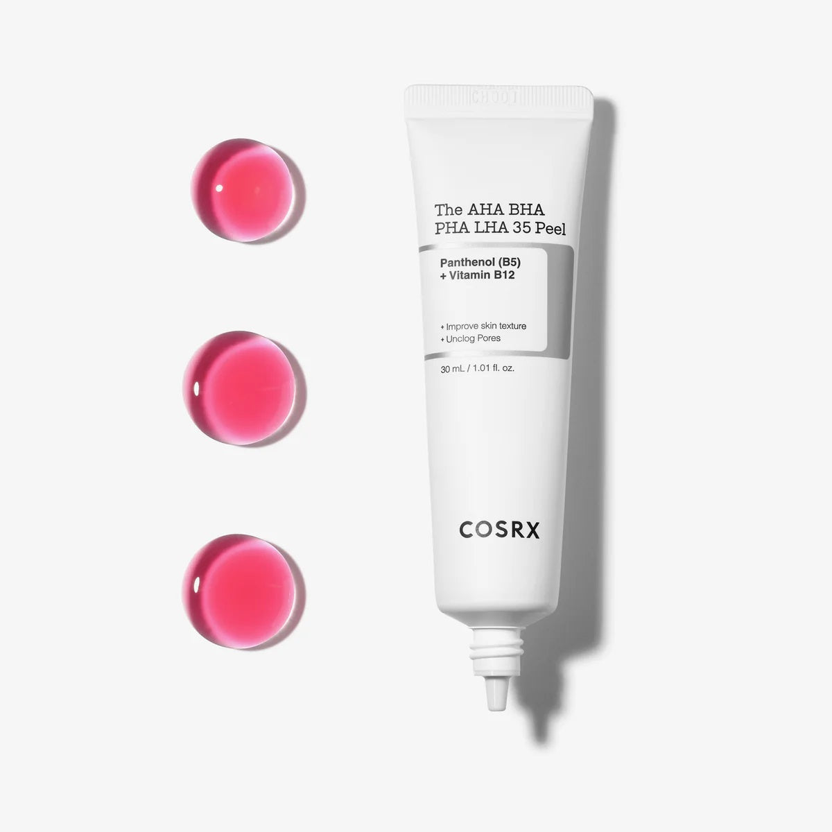COSRX The AHA BHA PHA LHA 35% Chemical Exfoliating Peel 30ml - Gentle Facial Treatment for Acne, Blackheads & Dull Skin - Perfect for At-Home Skincare Routine