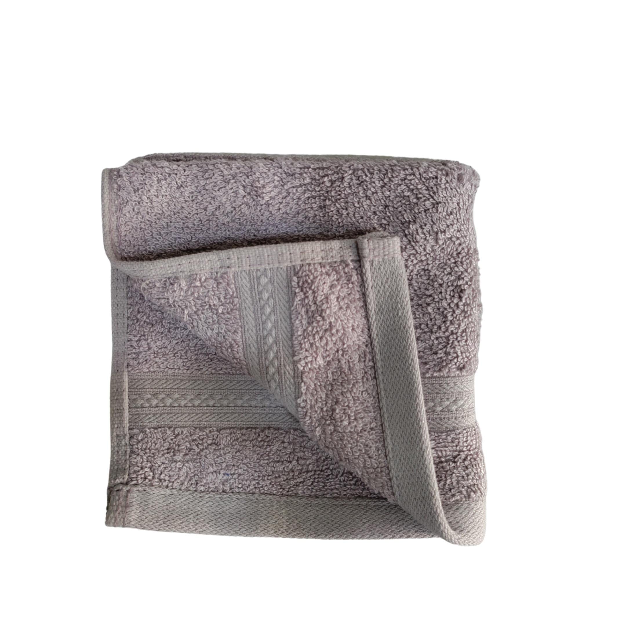 Prakrtech 100% Natural Bamboo Face Towel Set of 2 - 600 GSM Ultra Soft & Skin-Friendly | Eco-Friendly Chemical-Free Bath & Beauty Towels | Perfect for Daily Skincare, Spa & Travel (Grape)