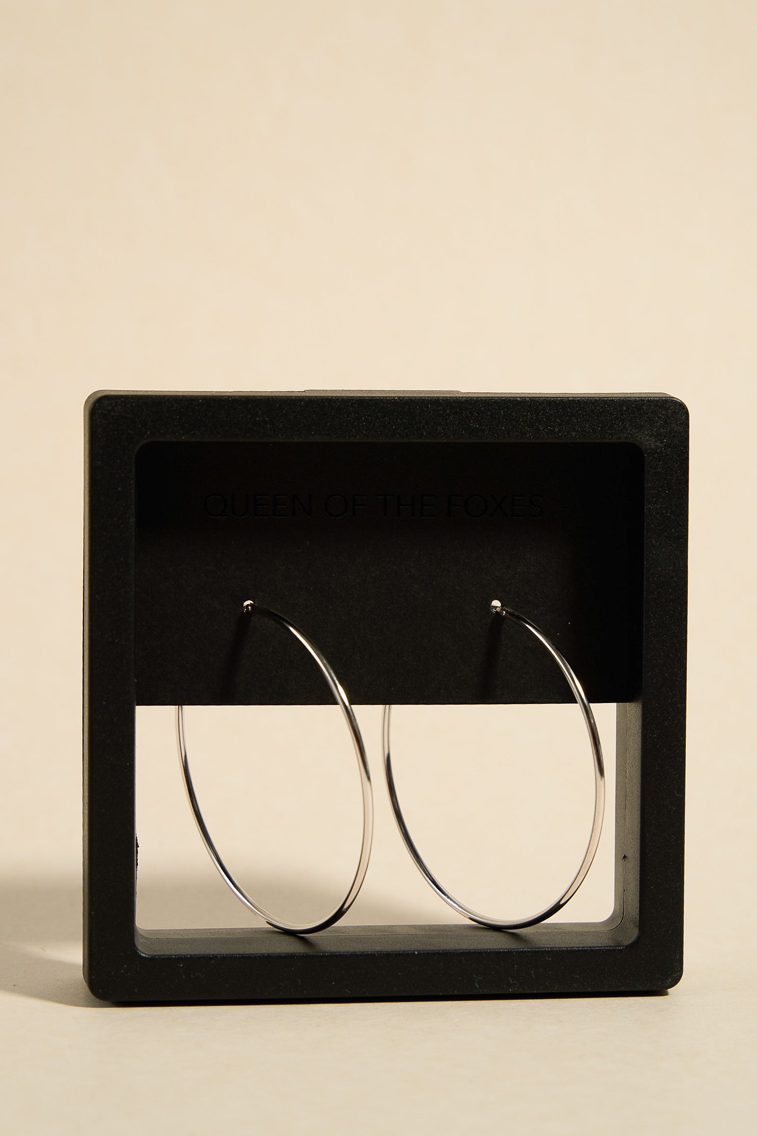 Classic Silver Thin Hoop Earrings for Women - Minimalist Small Circle Hoops - Perfect for Everyday Wear, Office & Date Night