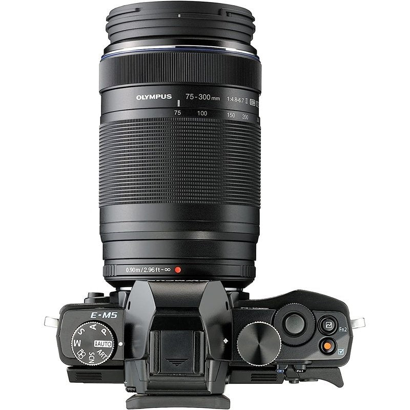 Olympus OM System M.Zuiko Digital ED 75-300mm f/4.8-6.7 II Telephoto Zoom Lens for Micro Four Thirds Cameras - Wildlife, Sports & Travel Photography