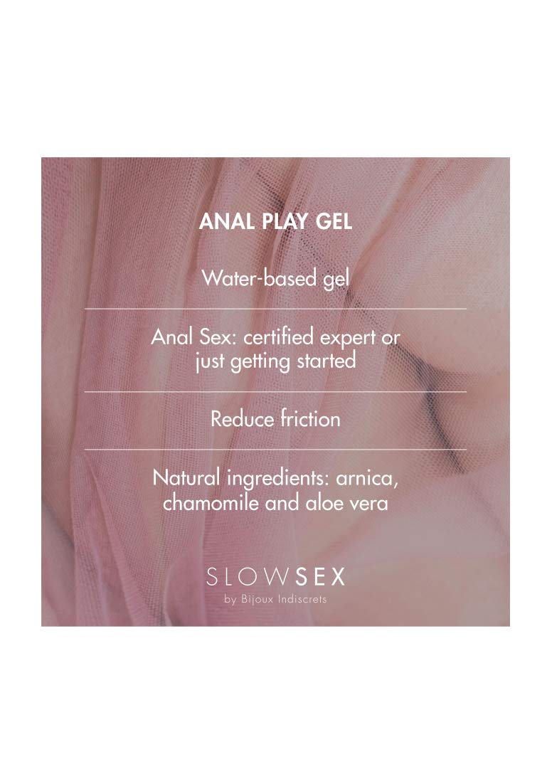 Premium Slow Sex Anal Play Gel - 30ml Water-Based Lubricant for Enhanced Pleasure & Comfort | Ideal for Couples, Solo Play & Sensual Massage