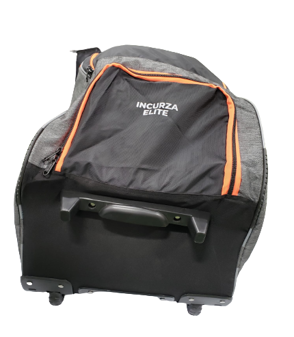 Adidas INCURZA Elite Duffle Wheelie Cricket Kit Bag - Large Sports Equipment Travel Bag for Cricket Players - Perfect for Training, Matches & Travel