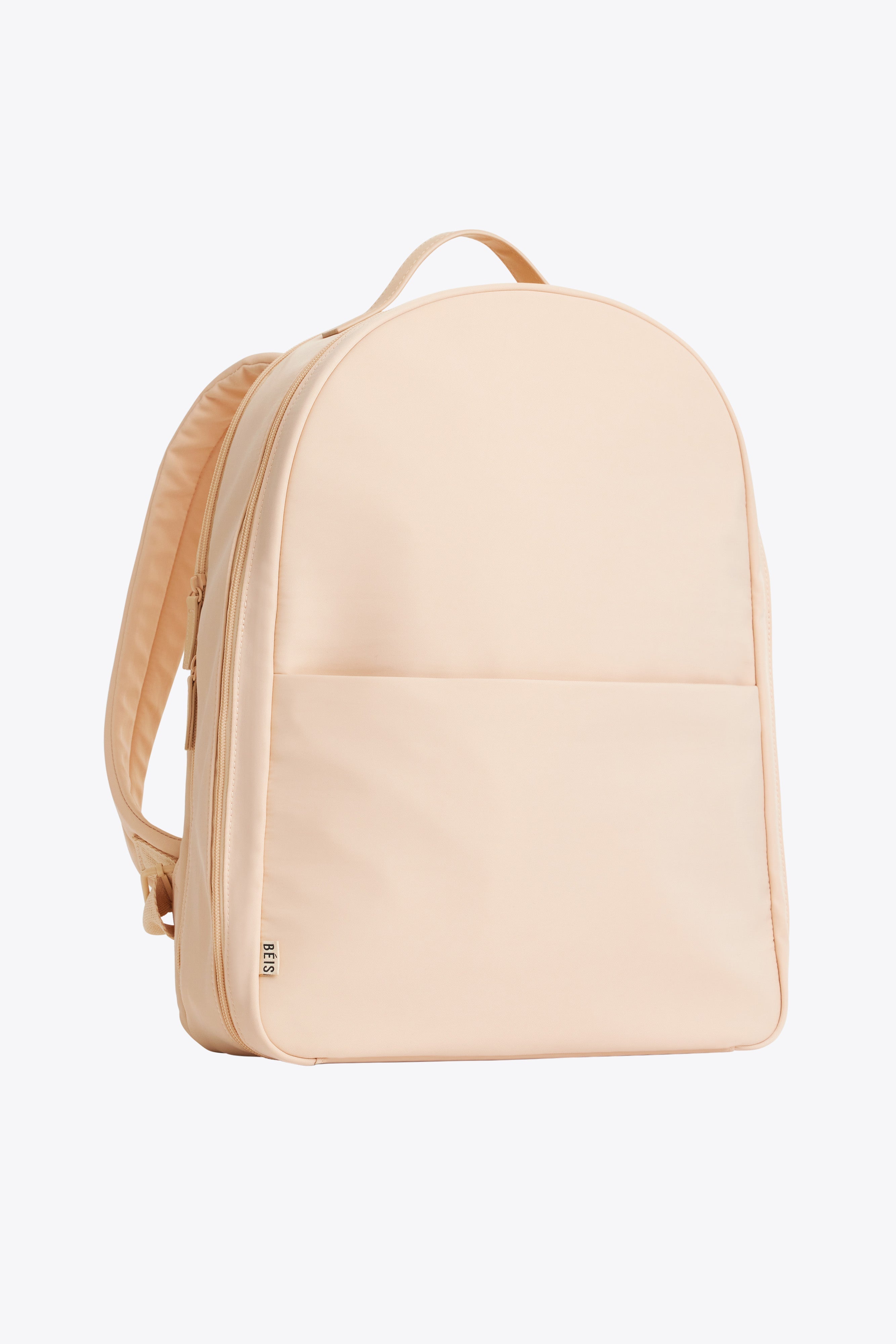 Premium Commuter Backpack for Men & Women - Waterproof Laptop Backpack with USB Charging Port, 17.3 Inch Laptop Compartment - Perfect for Work, Travel & College (Beige)