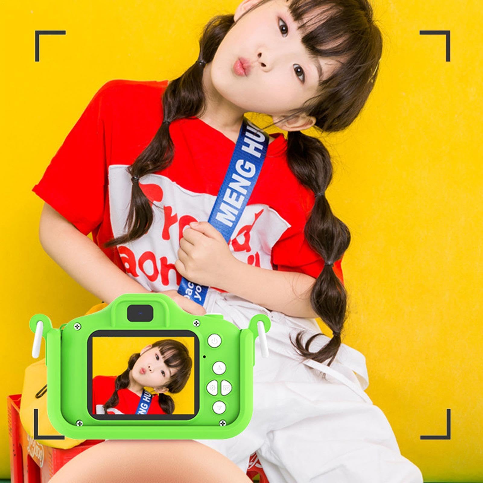 Kids Digital Camera 1080 HD - Cartoon Camera for Children, Fun & Easy-to-Use Toy Camera with HD Video - Perfect for Birthday Gifts, Travel, and Creative Play