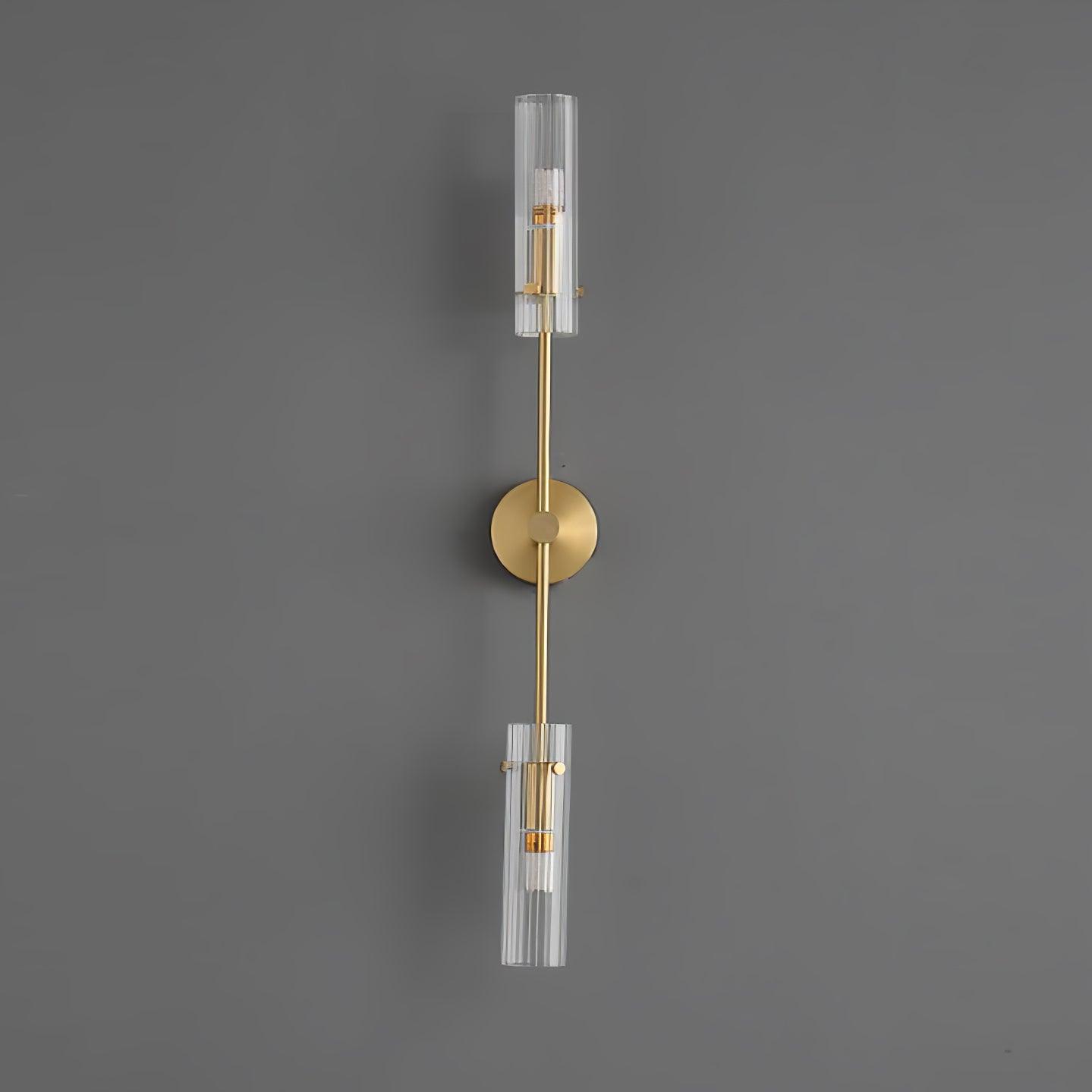 Eclat Vertica Modern Wall Lamp - Sleek LED Sconce Lighting for Bedroom, Living Room & Hallway - Energy Efficient Indoor Wall Light Fixture