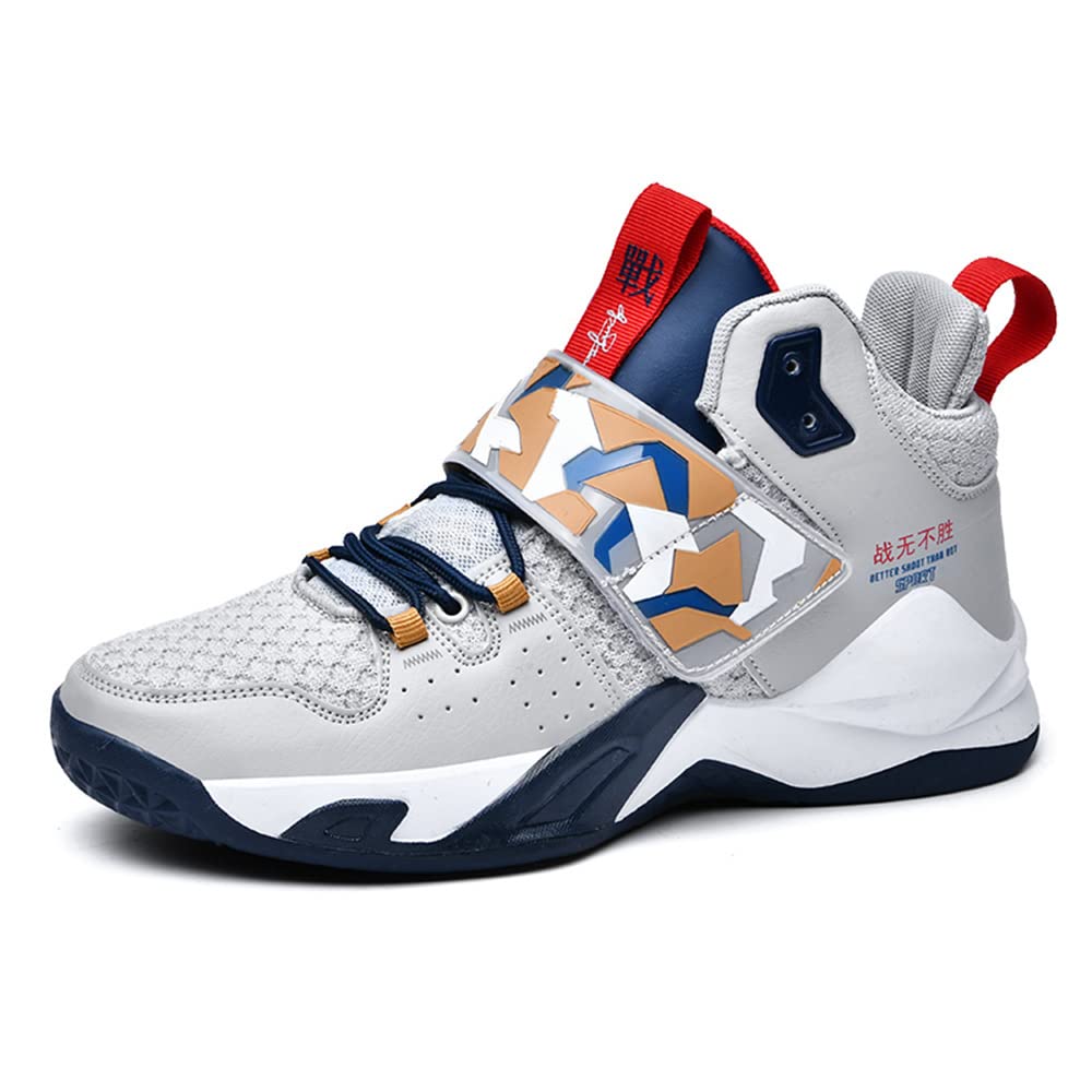 Men's Basketball Sneakers - Lightweight Casual Walking Shoes for Work, Gym & Outdoor Activities | Comfortable Cross Training Shoes for Men