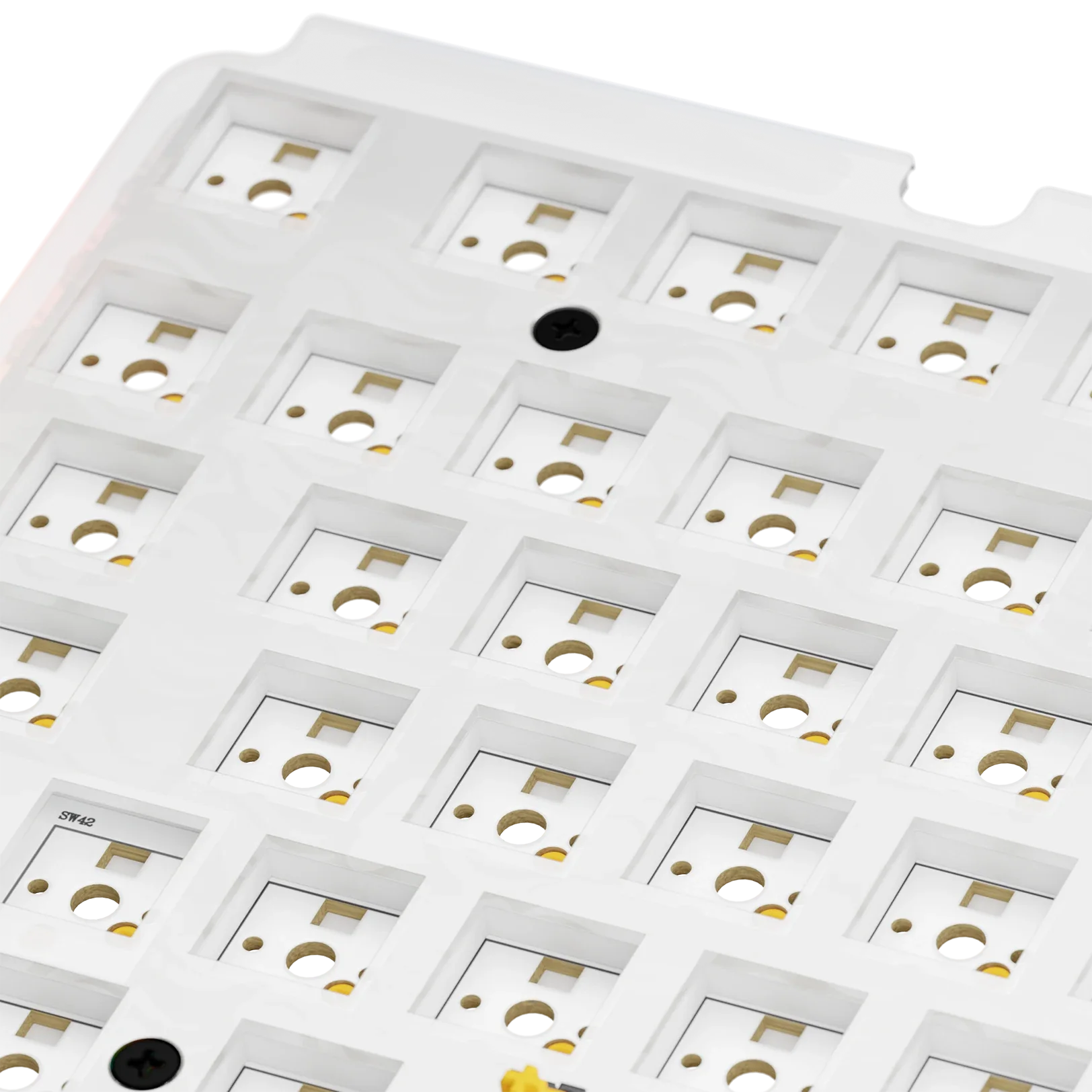 GMMK 3 Switch Plate - 75% Polycarbonate ISO Layout Mechanical Keyboard Replacement Part for Custom Builds | Gaming & Typing Upgrade