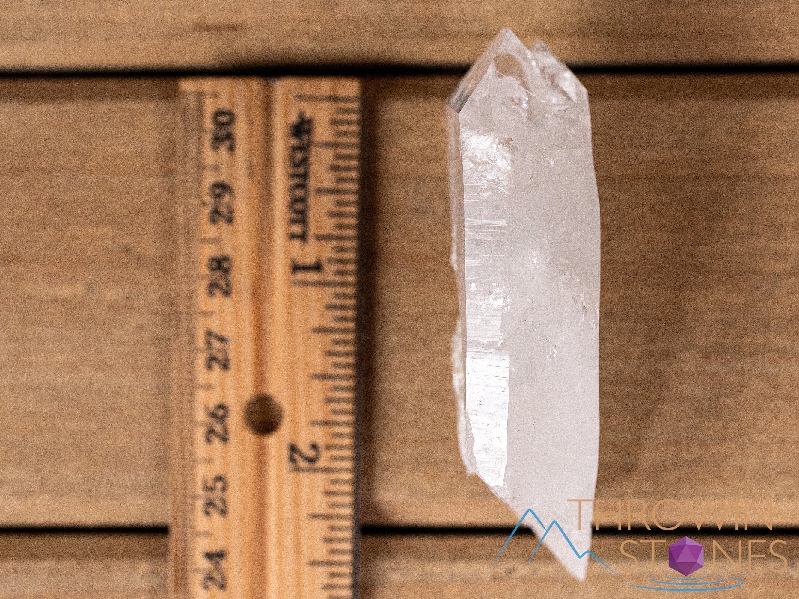 Natural Cookeite in Clear Quartz Raw Crystal Specimen - Healing Stone, Housewarming Gift, Home Decor, Raw Crystals & Minerals (40837) for Meditation, Energy Work & Crystal Collection