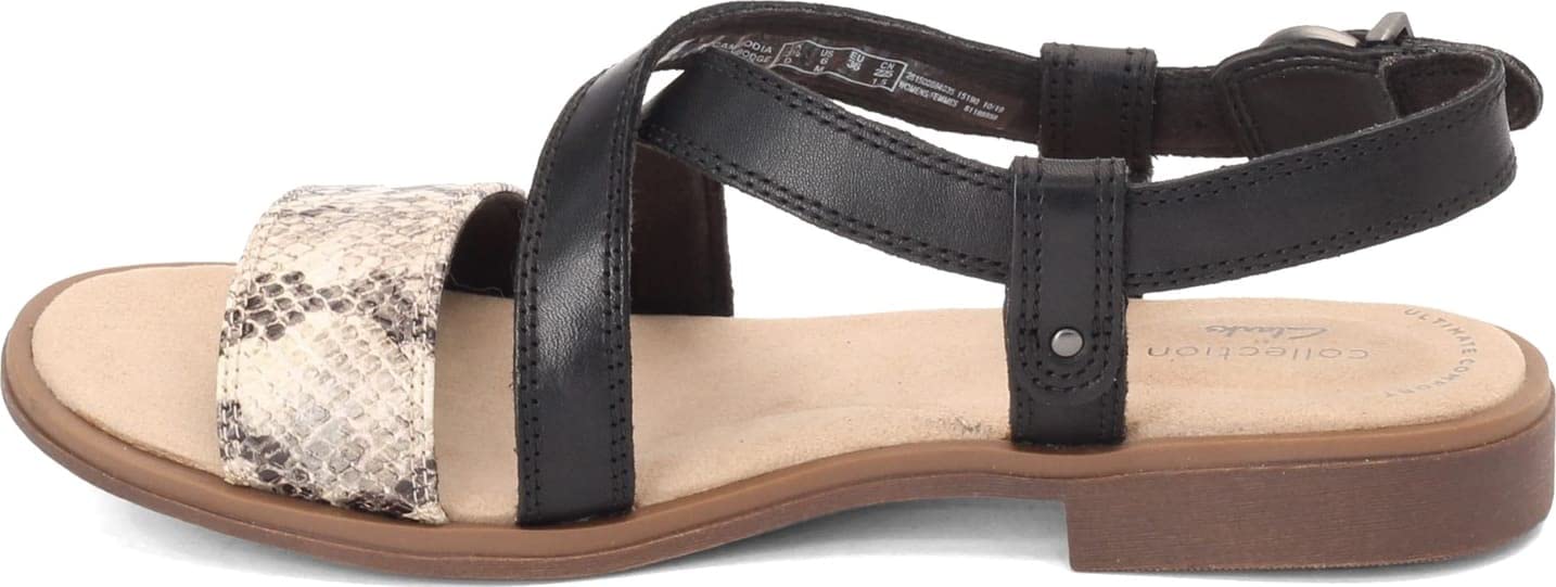 Clarks Women's Declan Spring Sandal - Comfortable Casual Sandals for Women | Perfect for Beach, Vacation & Summer Outfits