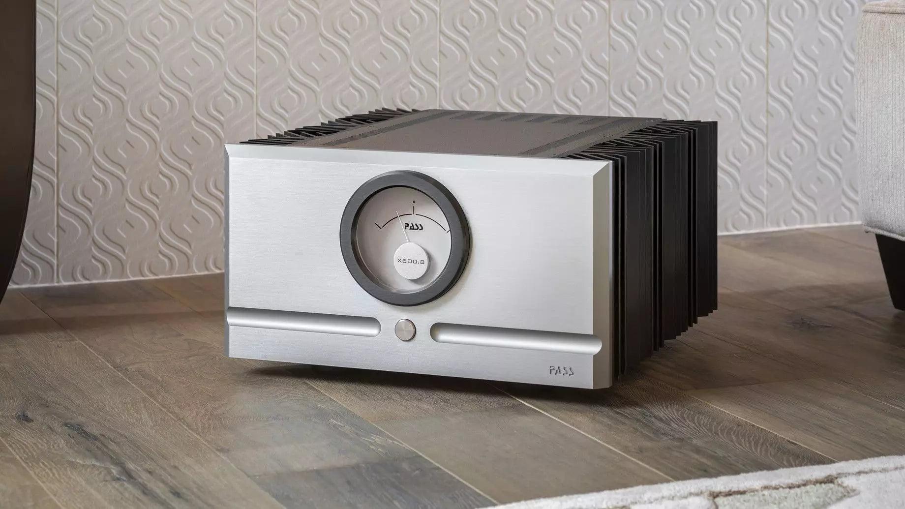 Pass Labs X600.8 Monoblock Power Amplifier (Pair) - High-End Audio Amplifier for Home Theater & Audiophile Stereo Systems - Perfect for Music Lovers & Home Entertainment