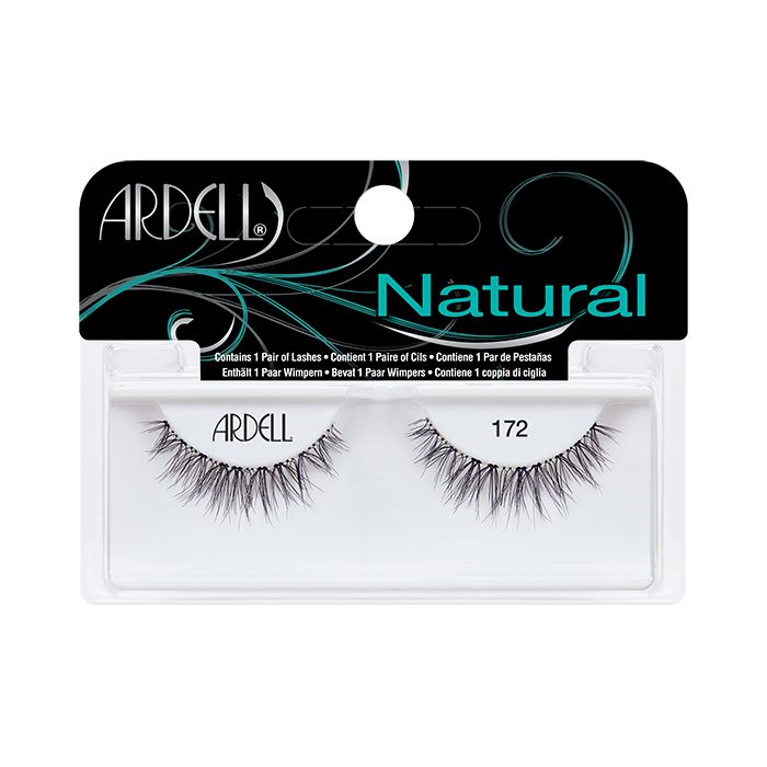 Ardell Natural 172 False Eyelashes - Fluttery & Lightweight for Natural Look - Perfect for Daily Wear, Weddings & Special Events