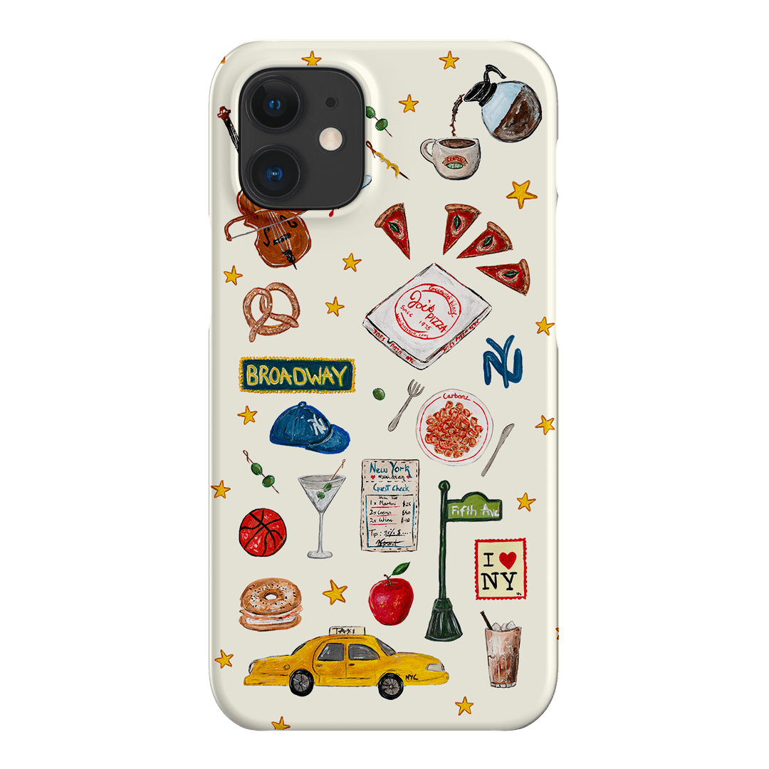 NYC Skyline iPhone Case - Durable Protective Phone Cover with NYC Landmarks for iPhone 11/12/13/14/15 Pro Max - Perfect for Travelers & City Lovers