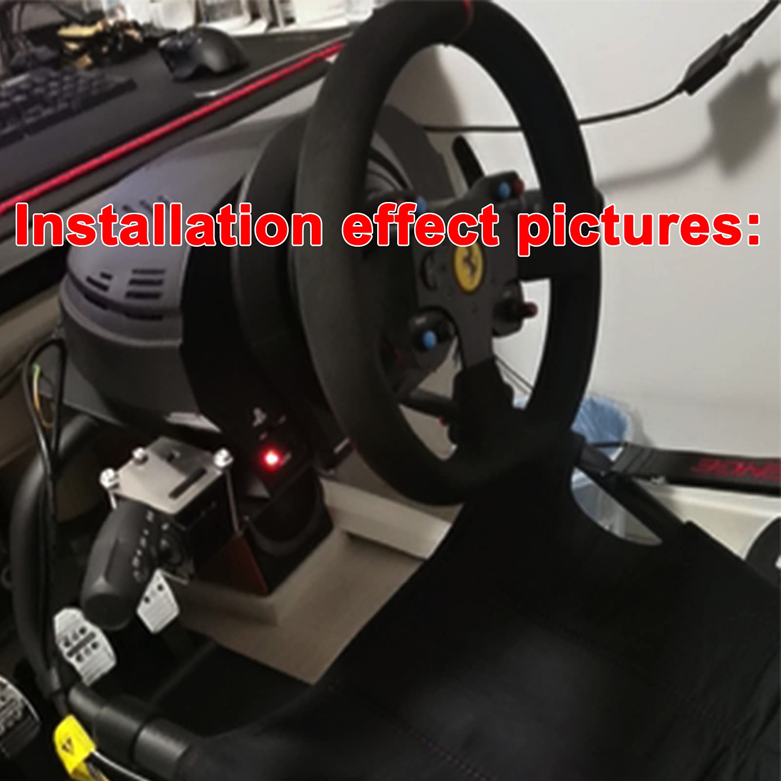 Upgraded Simulator Steering Wheel Turn Signal & Wiper Switch for Thrustmaster T300RS - Enhanced Compatibility & Performance | Perfect for Racing Games & Flight Simulation