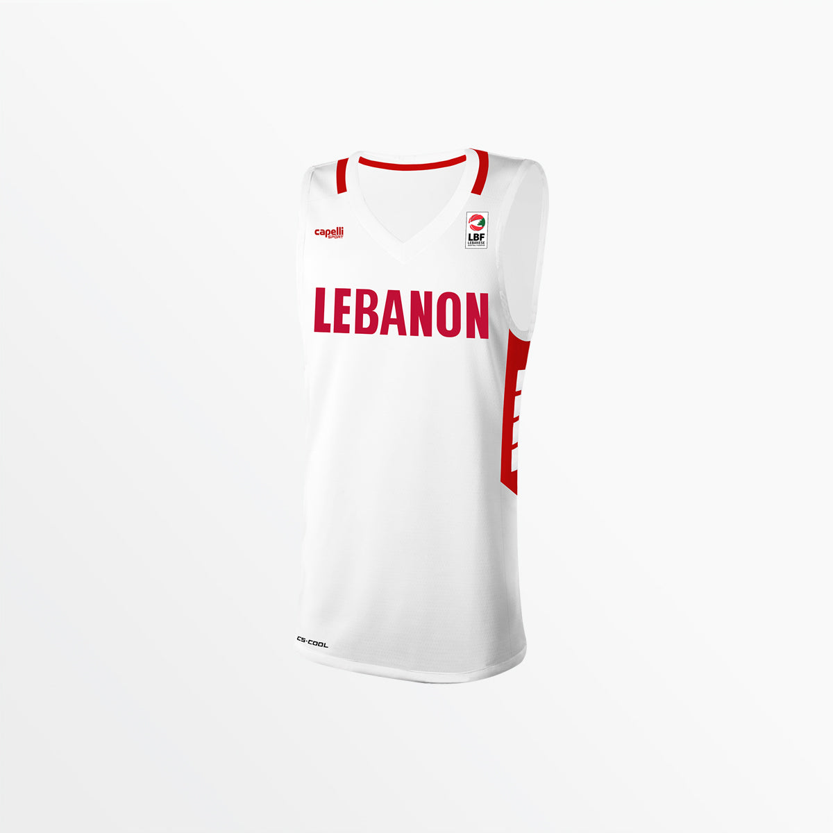 Youth Lebanese National Team Home Jersey - Authentic Soccer Jersey for Kids - Perfect for Games, Training & Fan Support