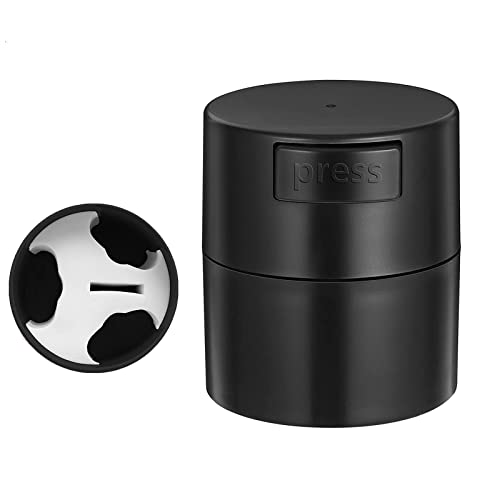 AREMOD Eyelash Glue Storage Container - Sealed Adhesive Organizer for Eyelash Extensions - Black Lash Glue Jar Stand for Professional & DIY Use - Perfect for Salon, Home & Travel Lash Application