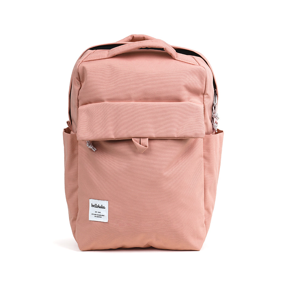 HELLOLULU Mini Carter All Day Backpack - Lightweight Waterproof Travel Backpack for Women, Prism Pink - Perfect for Work, School, Gym & Outdoor Adventures