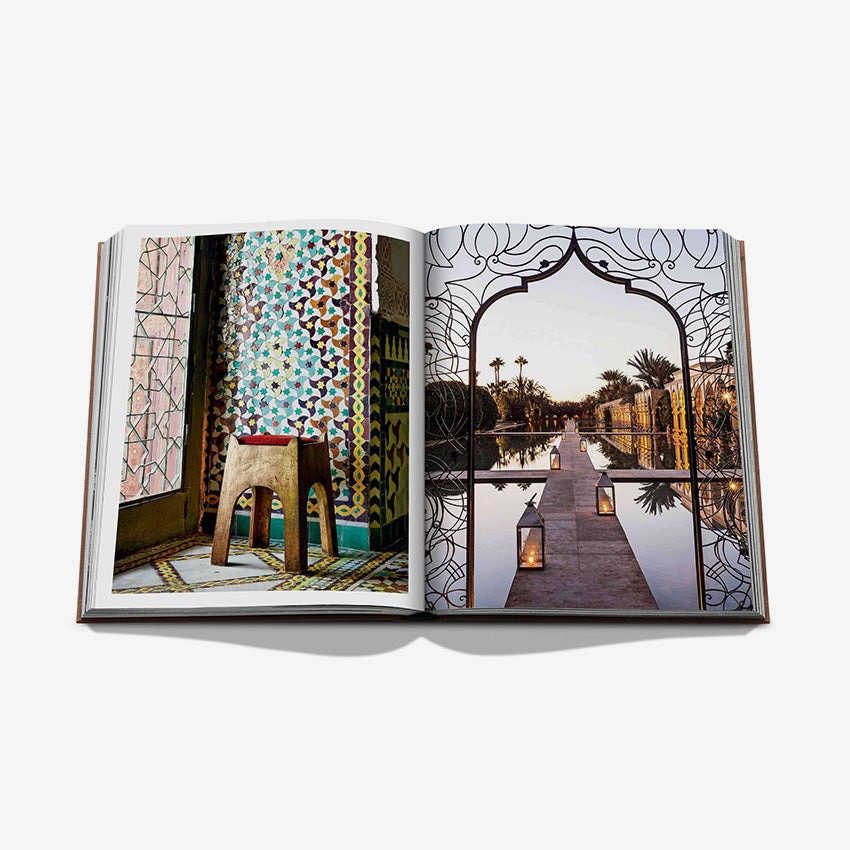 Assouline Marrakech Flair Book - Luxury Travel & Interior Design Coffee Table Decor - Perfect for Home, Office & Gift Giving