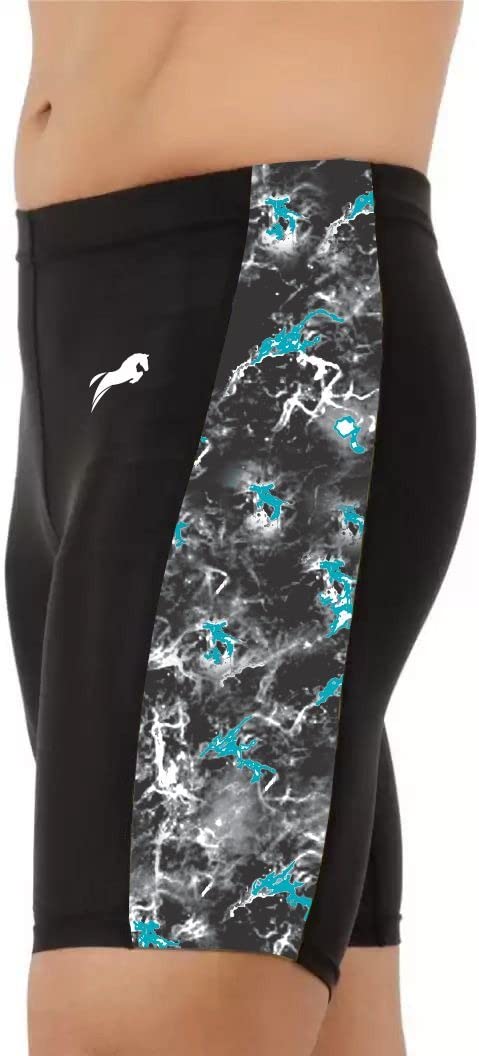 JUST RIDER Men's Biking Shorts - Breathable Padded Cycling Shorts for Road & Mountain Biking | Perfect for Commuting, Training & Long Distance Rides