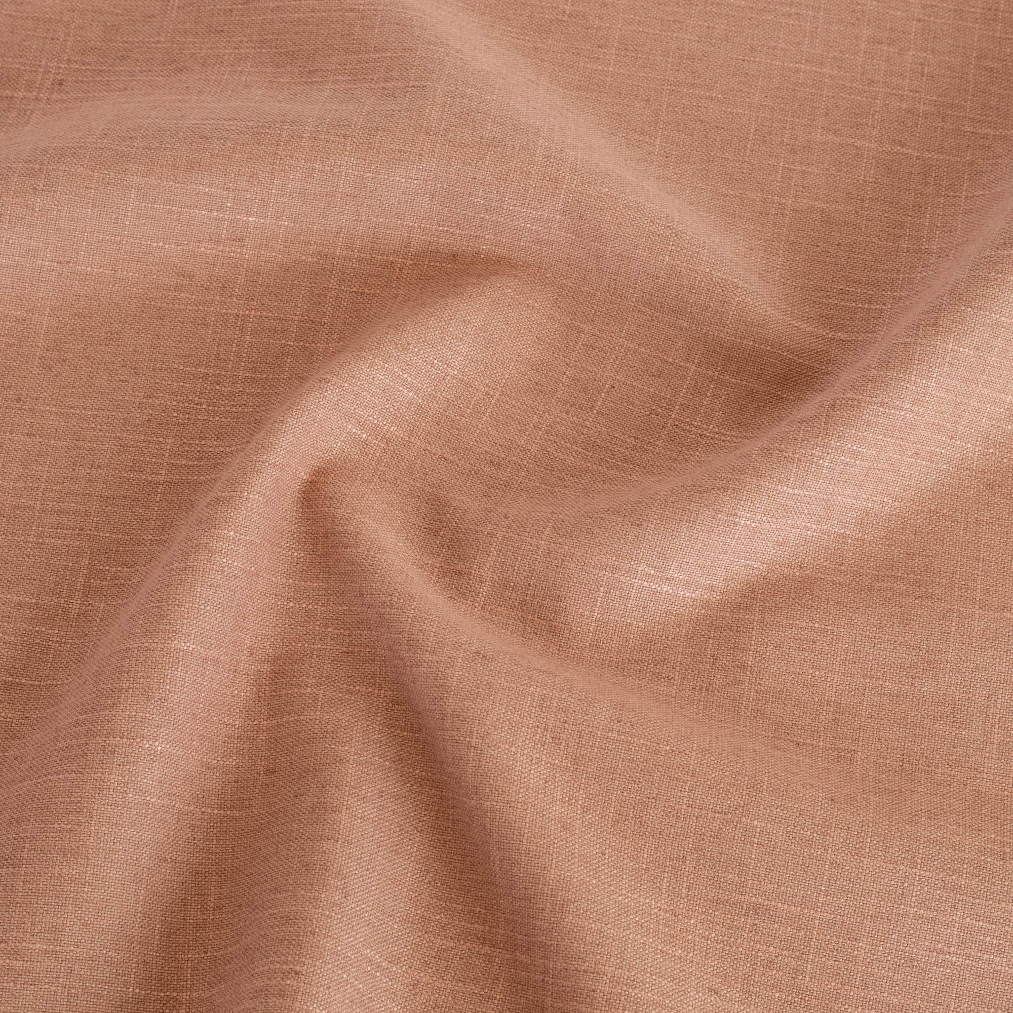 Premium Hollis Fabric - Soft & Durable Terracotta Home Decor Fabric for Curtains, Pillows & Upholstery | Perfect for Boho & Farmhouse Style Decorating