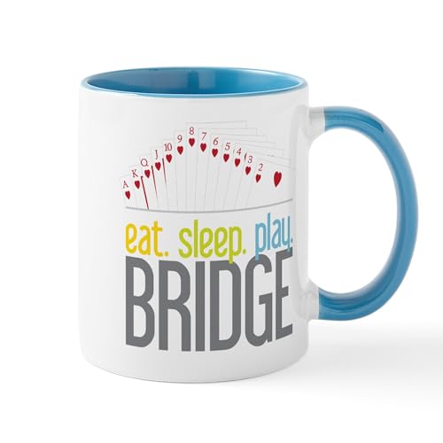 White/Blue Inside - Bridge Mug