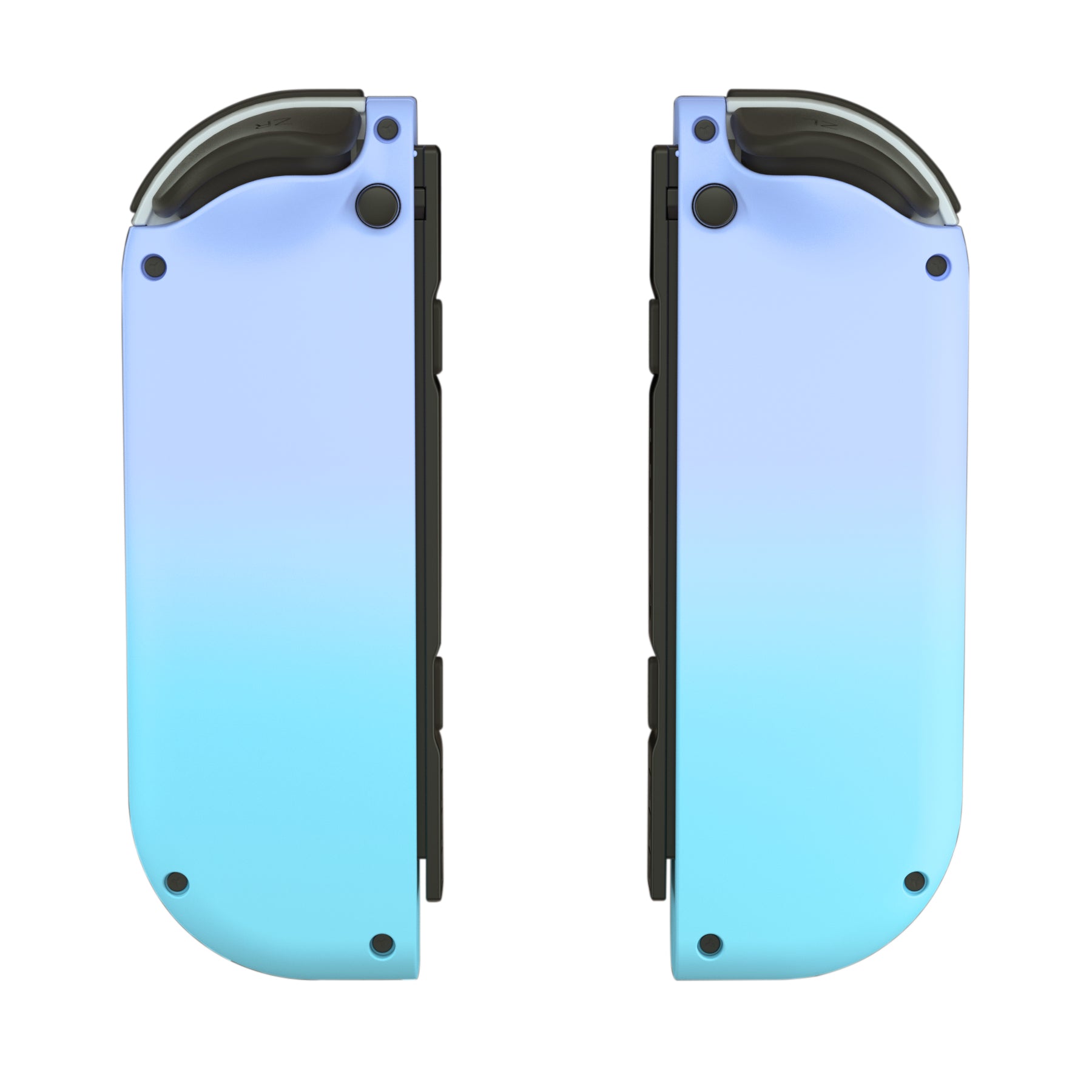 eXtremeRate Violet Blue Gradient Joycon Controller Shell with Colorful Buttons - DIY Replacement Housing for Nintendo Switch JoyCon & OLED JoyCon (Console Not Included) | Perfect for Gaming, Customization, and Controller Repair