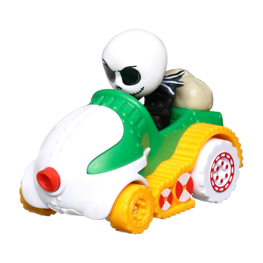 Hot Wheels Racer Verse Toy Vehicle - Jack Skellington The Nightmare Before Christmas Die-Cast Car - Collectible Toy for Kids & Adults - Perfect for Halloween Decor, Movie Fans & Car Collectors