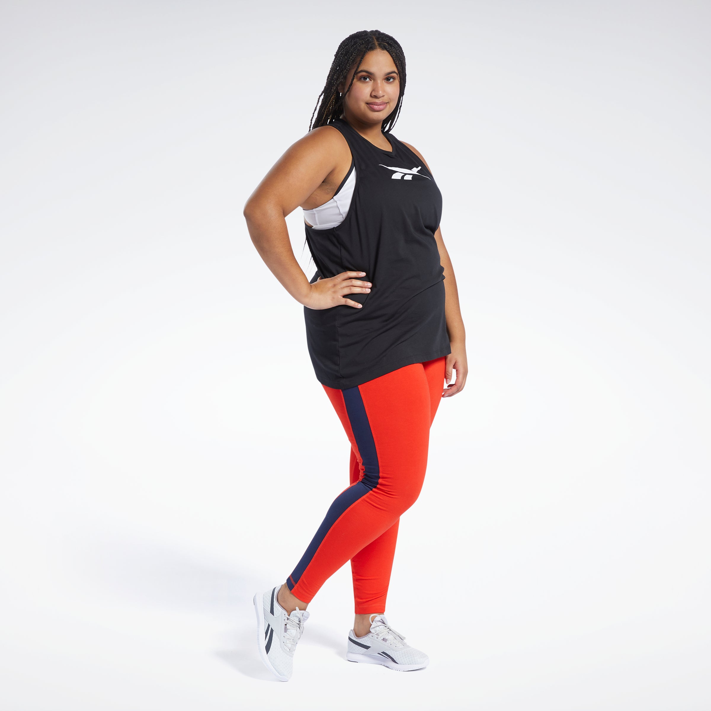Training Essentials Graphic Tank Top for Women - Black Workout Top for Gym, Running & Yoga - Breathable & Comfortable Fitness Apparel