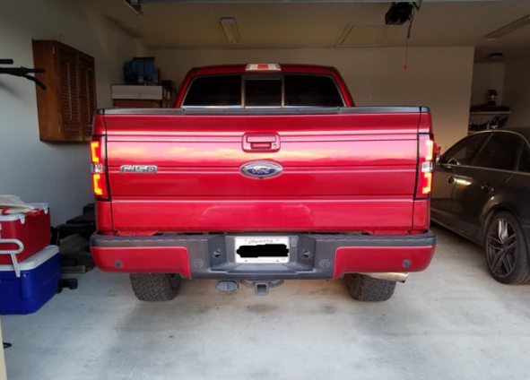 Ford F150 & Raptor 2009-2014 LED Tail Lights - Red OLED Brake Lights for Enhanced Visibility & Style | Perfect for Off-Roading & Night Driving