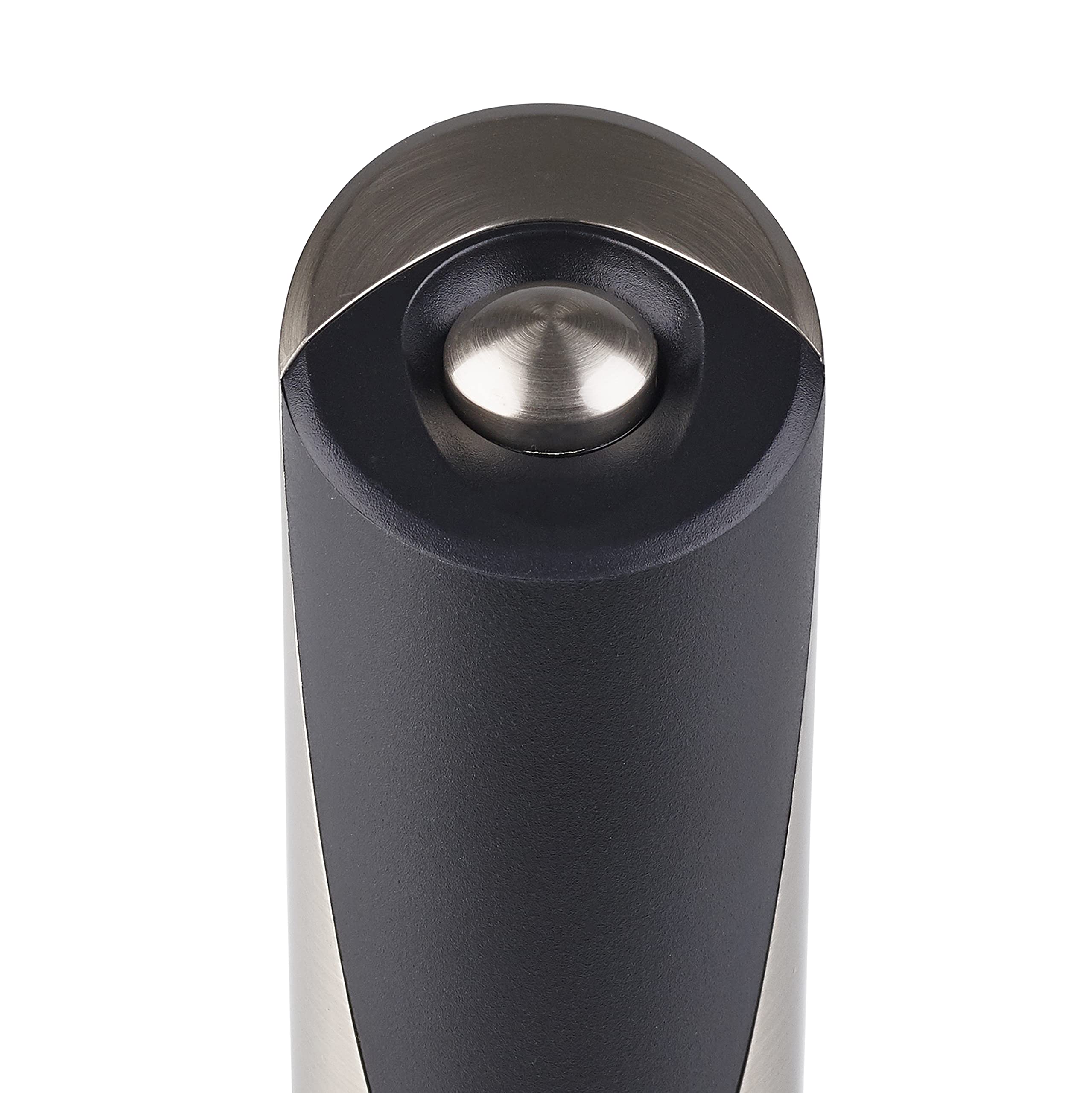 Cole & Mason Richmond Electric Salt and Pepper Mill Set - Adjustable Coarseness, Premium Chrome & Acrylic Design, 8.5