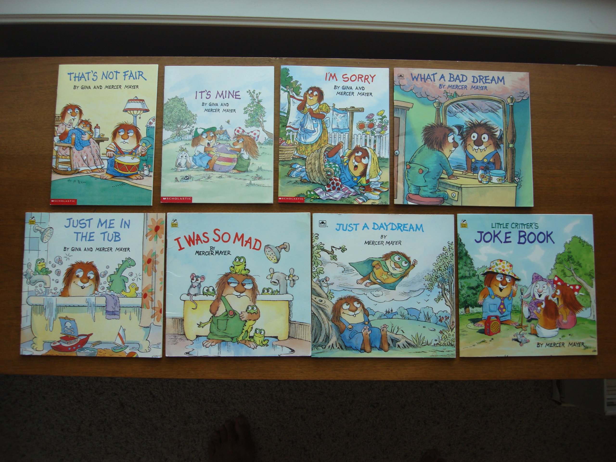 Little Critter Set of 8 Picture Books for Kids - Fun Stories About Emotions & Manners (That's Not Fair, I'm Sorry, I Was So Mad & More) - Perfect for Bedtime Reading, Classroom Learning & Family Storytime