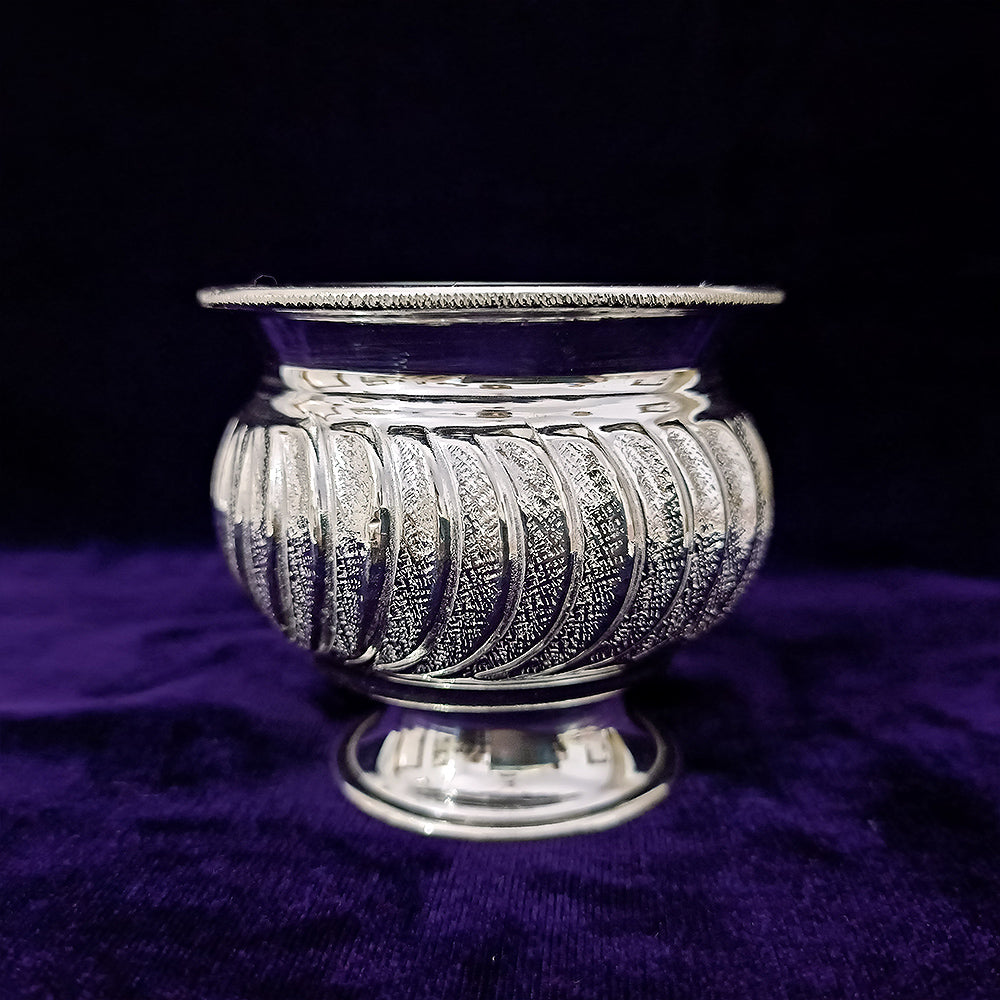 925 Sterling Silver Designer Bowl - Elegant Cup & Candy Dish (Design 23) | Perfect for Home Decor, Wedding Gifts & Luxury Tableware