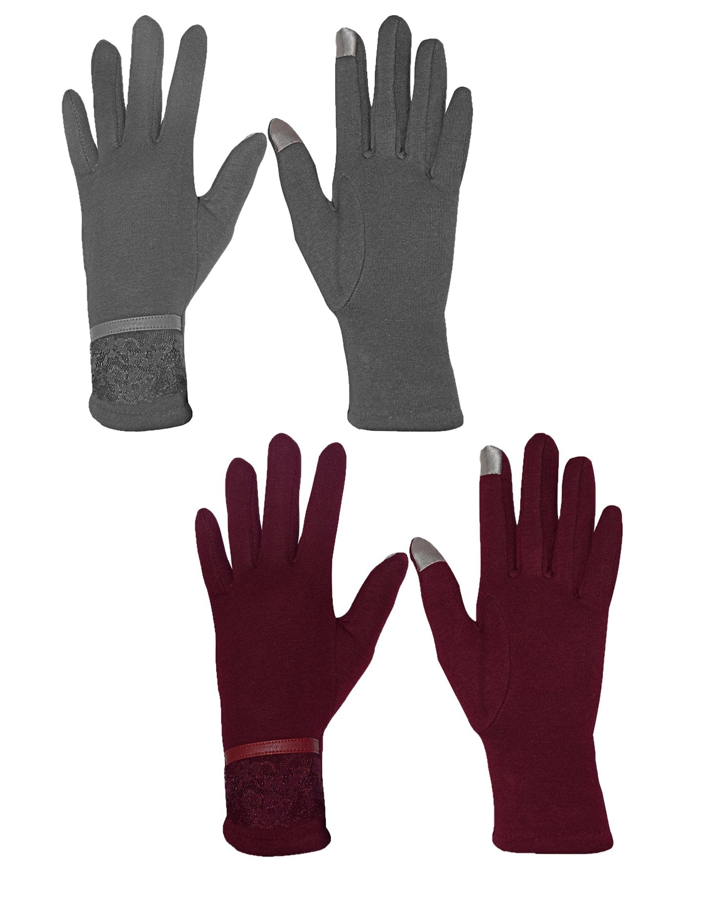 Women's Touch Screen Fleece Lined Winter Gloves - Warm Thermal Texting Gloves for Cold Weather - Perfect for Skiing, Snowboarding & Outdoor Activities